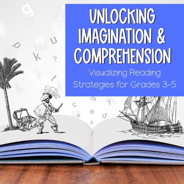 visualizing reading activities upper elementary 3rd 4th 5th grade