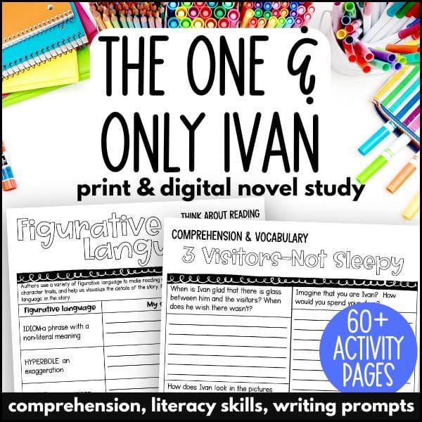 The One and Only Ivan extension activities