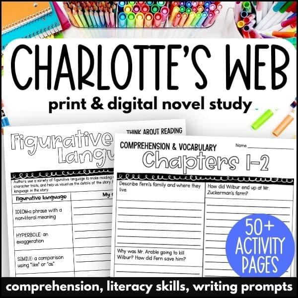 charlotte's web novel study