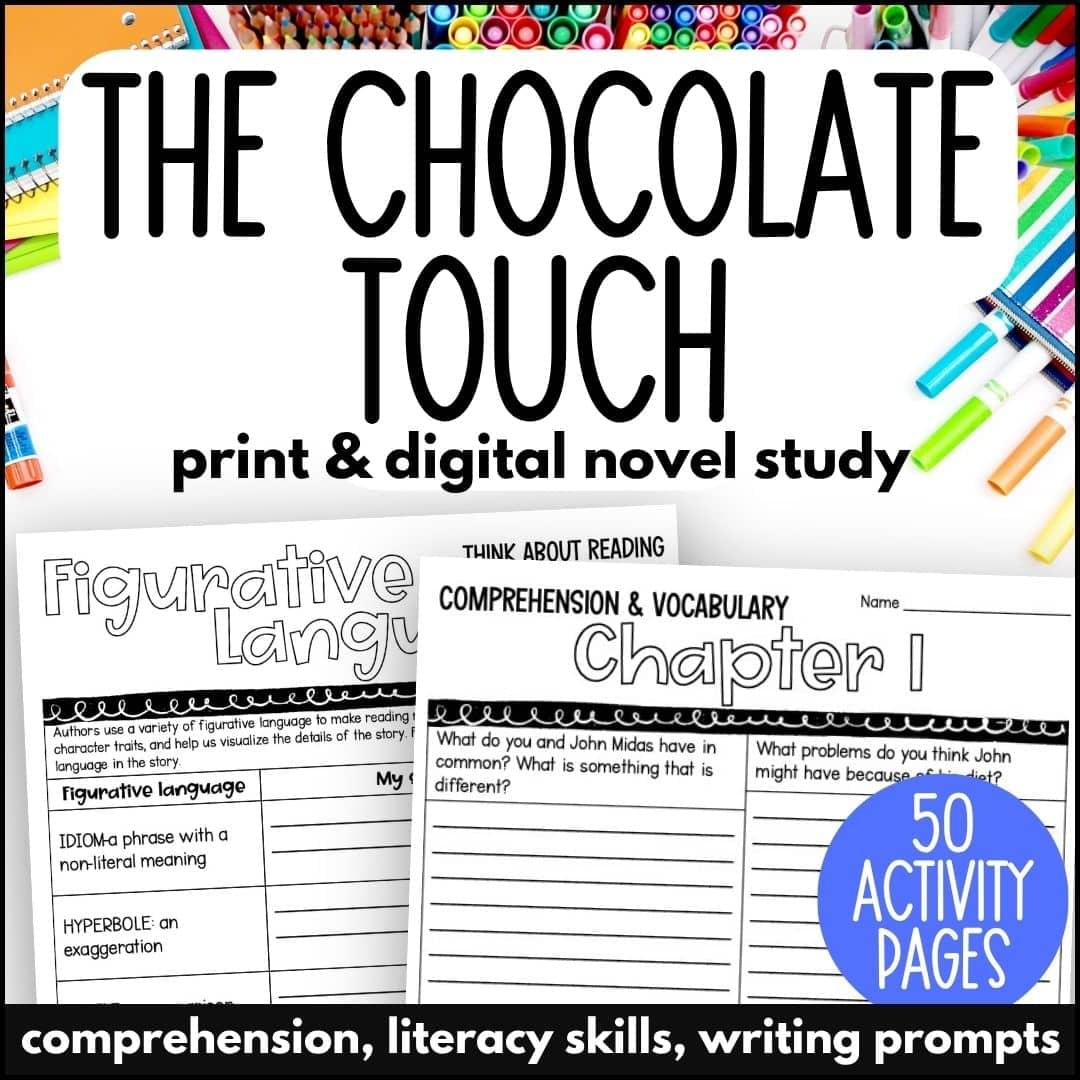the chocolate touch novel study