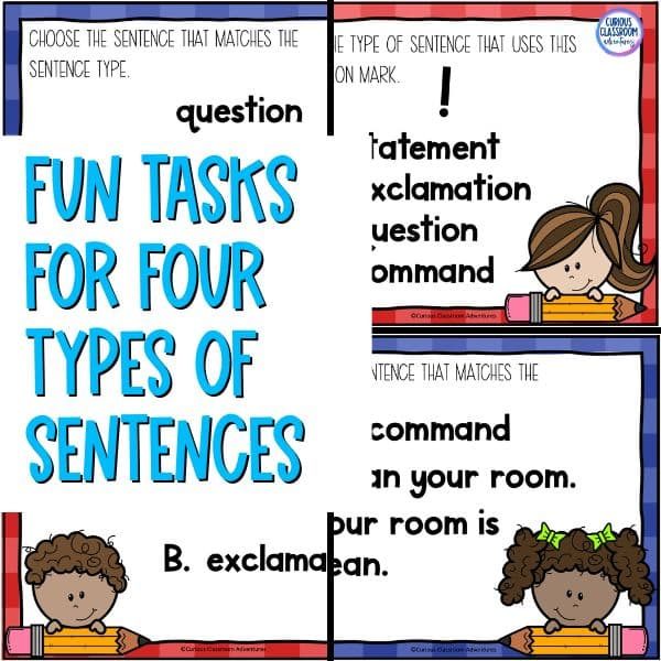 4 types of sentences blog title