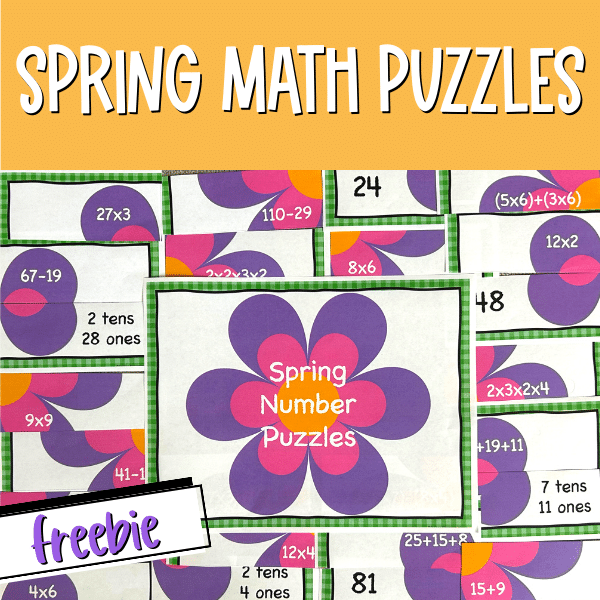 spring early finisher activities and ideas