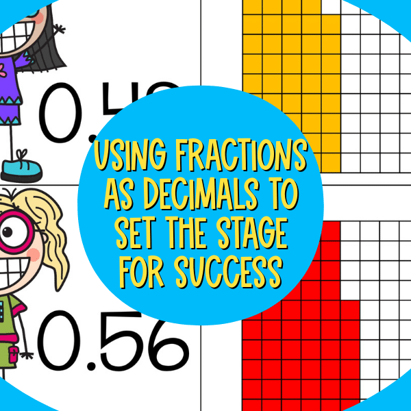 fractions as decimals teaching ideas