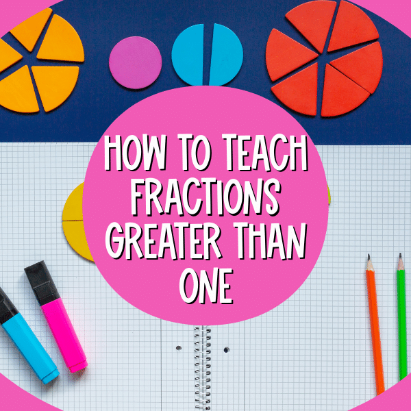 fractions greater than one 3rd grade lesson