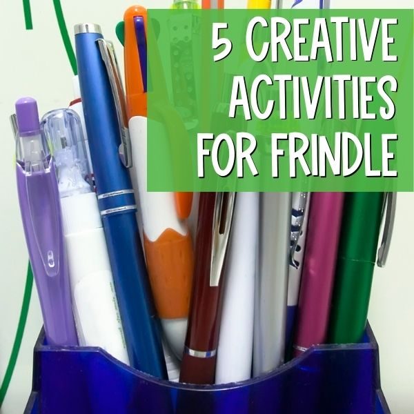 fun with frindle activities