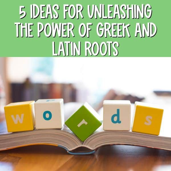 greek and latin roots vocabulary building