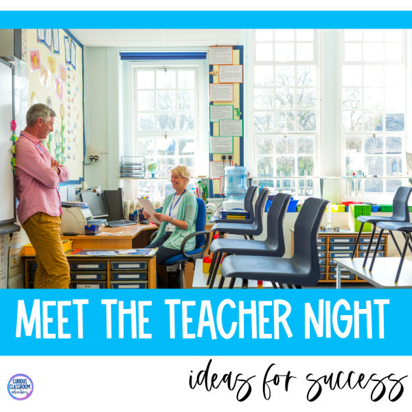 ideas for meet the teacher night