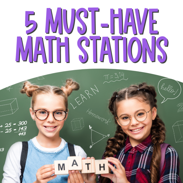 must have math stations for upper elementary