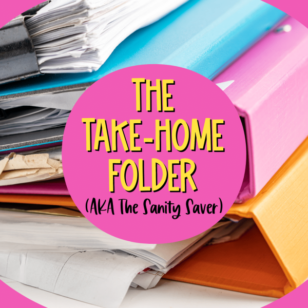 take-home folders for 4th grade