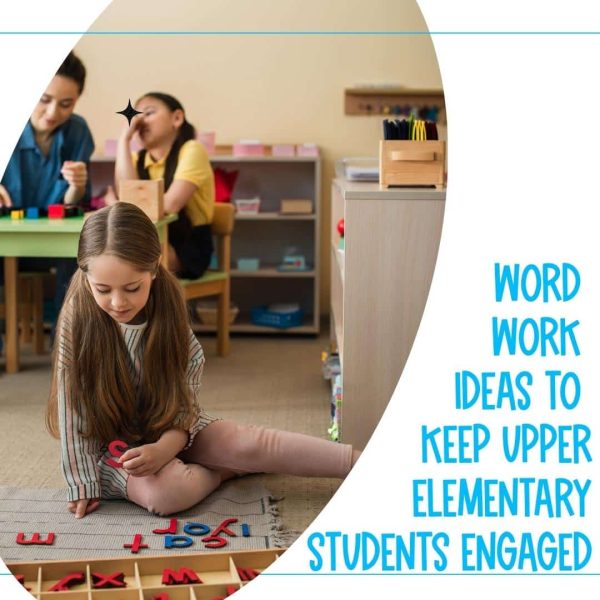 word work ideas for upper elementary